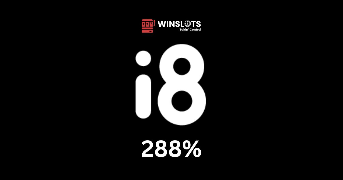 Featured Image - i8 (ibet) 288% Slot Bonus