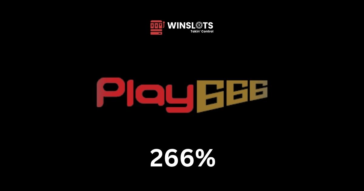 Featured Image - Play666 266% Slot Bonus