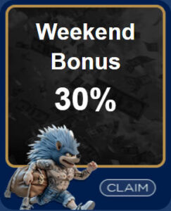 Winslots - Rebate99 Weekend Bonus - Banner